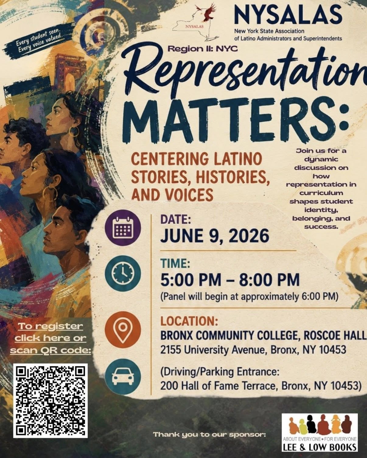 Representation Matters Event Flyer